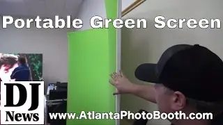 Atlanta Photobooth Portable Green Screen | Disc Jockey News | 