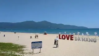 I LOVE DANANG My Khe Beach in Da Nang, Vietnam (2024)