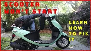 Scooter Won't Start After Sitting - How I fixed mine