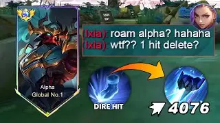 1 HIT DELETE ALPHA NEW META BUILD AND EMBLEM 2023!! (must try)