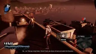 Helicopter-Suspended Cargo Container Parkour | Infamous: Second Son #10