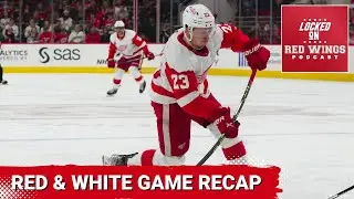 Red & White Game Recap | First Cuts Made | Matt Luff Injured