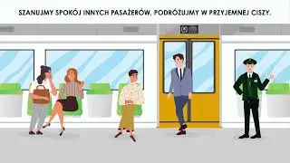 Szanujmy spokój innych pasażerów, podróżujmy w przyjemnej ciszy 🤫.