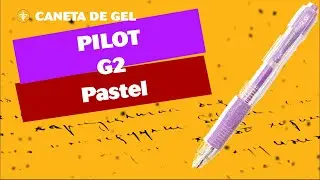Caneta de Gel Pilot G2 Pastel