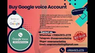 Buy,Google Voice Accounts