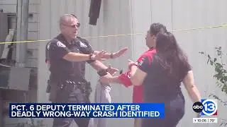 Pct. 6 deputy, who is under investigation for fatal wrong-way crash, has been terminated: Officials