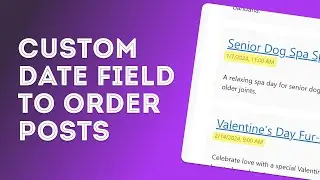 Reorder GenerateBlocks Query Loop by Custom Date Field