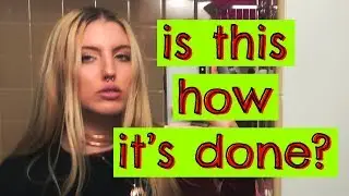 is this how you do makeup?