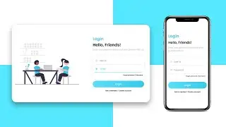 Login Form Using Html Css Js | Password Show and Hide Using Javascript