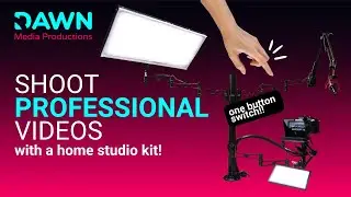 The Best Home Studio Set Up For Beginners | Shoot Professional Videos With Just One Button!
