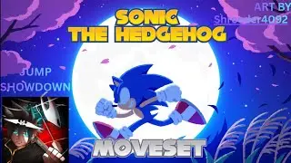 Sonic The Hedgehog [JUMP SHOWDOWN CUSTOM CHARACTER]