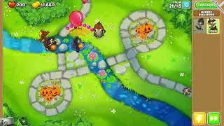 Bloons TD 6 - October 25, 2024 Advanced Challenge and Standard Challenge Gameplay Tutorial