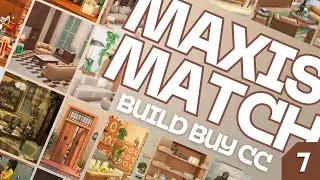 ♡ BEST MAXIS MATCH CC PACKS PART 7 ♡ Build/Buy CC for Sims 4 [including download links]