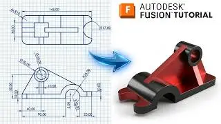 Fusion 360 From Zero | Beginner Step-by-Step Modeling Tutorial #25