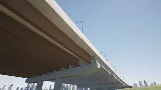 Precast & steel Bridge  3D
