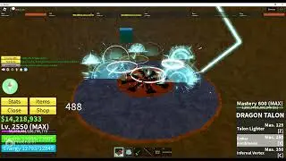 [Dragon Talon + CDK + Rumble] blox fruit cdk combo