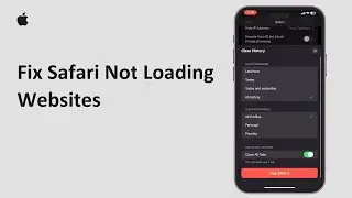 How To Fix Safari Not Loading Websites 2025 | Troubleshoot Safari Load Error