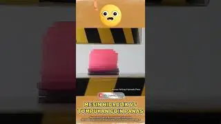 COIN PANAS VS MESIN HIDROLIK #hydraulicpress #shredder #hydraulicpresschannel #youtube