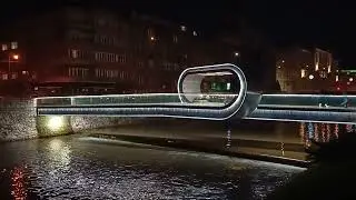 Festina lente bridge in Sarajevo