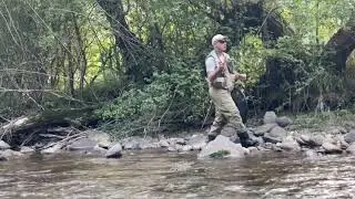 Нахлыстовая рыбалка в Сербии, реки Темштица и Височица 09.2023. Fly fishing in Serbia, Stara Planina