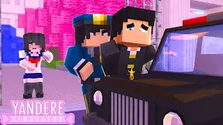 SENPAI FOI PRESO?? - YANDERE SIMULATOR NO MINECRAFT #10