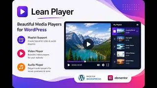 How to Create a Video & Audio Player and Playlist in WordPress (Lean Player)