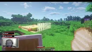 Minecraft with Jintei | 1.14.4 nanocraft server Day 2