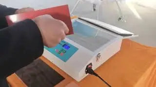 Mini Exposure Unit for Pad Printing - Create Perfect Polymer Plates!