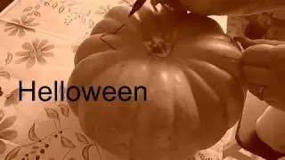 Подготовить тыкву на Helloween. Хеллоуин.