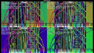 [Black MIDI] When E is E V3 | Final vs Nerfed vs OR vs SOR comparison