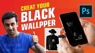 How to Make Mobile Wallpaper photo फोटो को ब्लैक वॉलपेपर कैसे बनाएं  #black #mobile #wallpaper