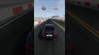 Alfa Romeo Giulia vs Audi RS3 #beamngdrive #shorts