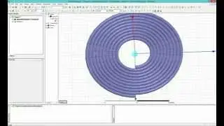 Ansys Maxwell - HFSS How to model helix circular coil for WPT