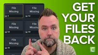 Is Your Camtasia Project Missing Files? Do this!