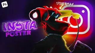 Instagram Poster Edit With Spiderman!🥶