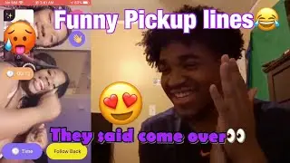 Funny Pickup Lines On Random Girls😂 | Monkey App