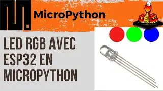 Using an RGB LED in MicroPython on an ESP32 | #9