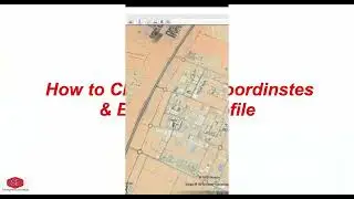 How to Extract Coordinates NEZ in Google Earth  Import Excel & Plot into Auto CAD  Check Zones