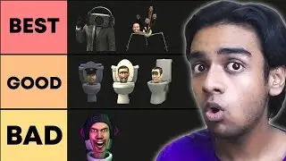 Ranking Every Skibidi Toilet Character!
