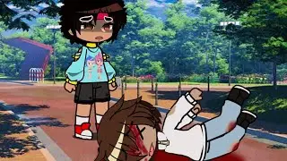 Quando alguém cai na minha frente 😰🤛 gacha club 😈🙊⚰️