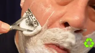 How To Shaving With A Leaf & Twig - Safety Razor