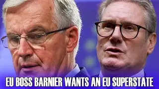 Barnier wants EU superstate and Starmer won't stop him, Brexiteer warns