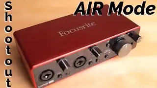 Focusrite 2i2 AIR Mode Shootout | Can you hear the difference?