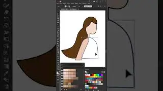 Flat Vector Character Illustration Shorts | Adobe illustrator tips | 