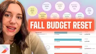 🍁 Cozy Fall Budget Reset with Me (Fall Finance Ideas!)