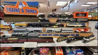 2024 Trains and Things Sidewalk Sale / Store Tour O Gauge