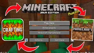 How To CONVERT Crafting and Building INTO MINECRAFT JAVA