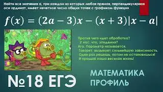 №18 ЕГЭ математика профиль (параметр)