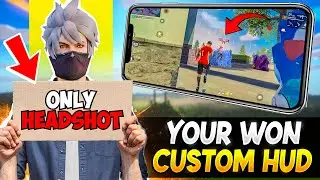MAKE YOUR OWN CUSTOM HUD LIKE A PRO | 2 FINGER AND 3 FINGER BEST CUSTOM HUD IN FREE FIRE