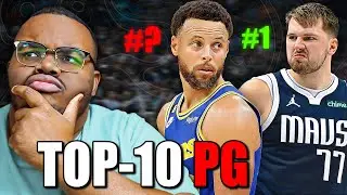 RANKING THE TOP 10 POINT GUARDS IN THE NBA